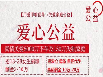 靖边捐卵助孕生子 爱心志愿者招募